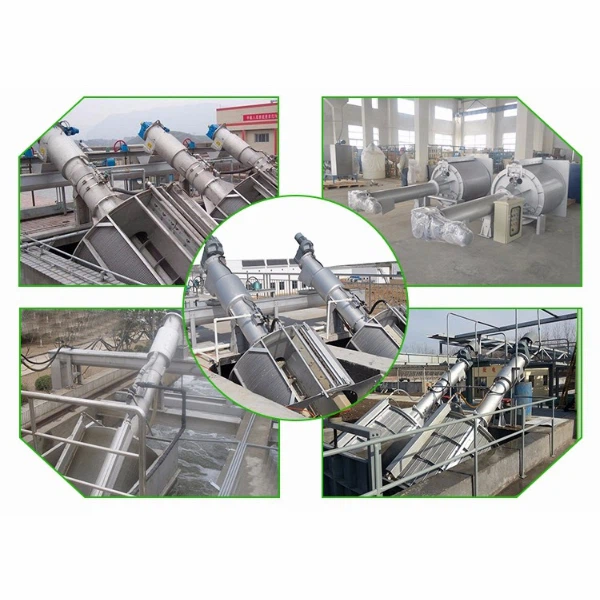 Rotary Drum Screen Application